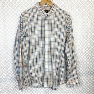 EUC Men’s Dockers Micro Gingham Button Down Shirt